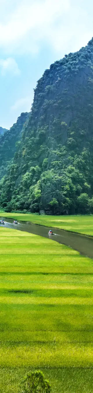 Ninh Binh, die Trockene Halong-Bucht